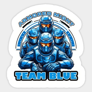 TEAM BLUE Sticker